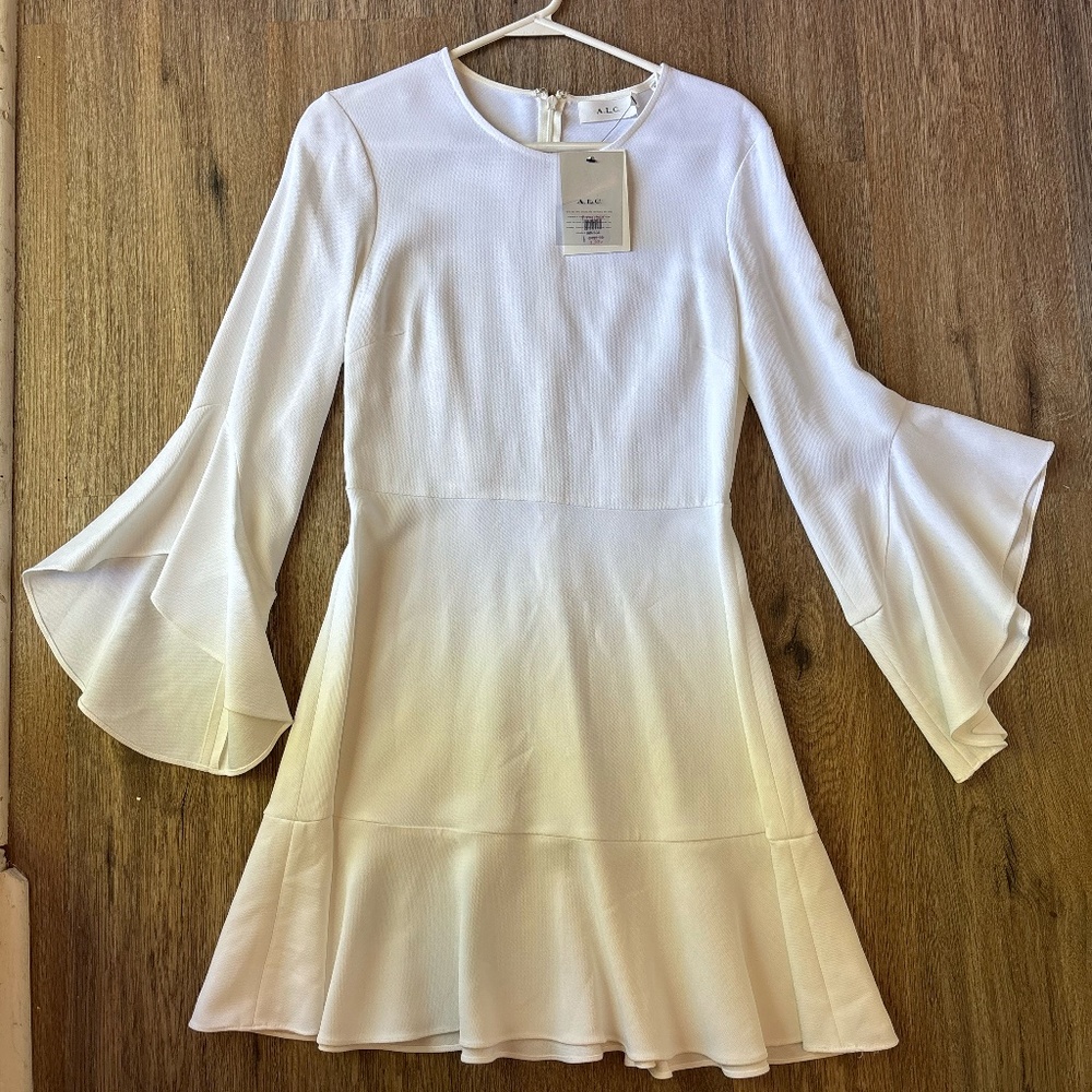A.L.C. White Dress - Size 6, NWT